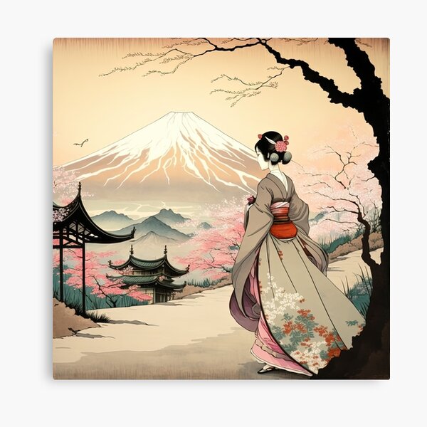 Item preview, Rising sun, Japanese art of love designed and sold by BellasArtStudio.