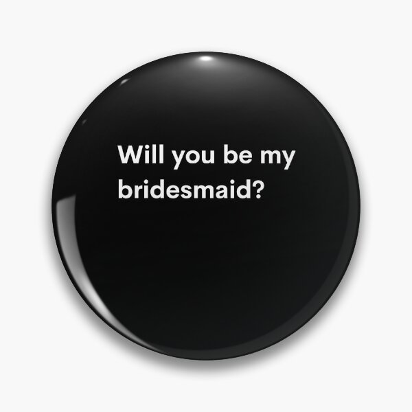 Item preview, Will you be my bridesmaid? designed and sold by auradesign.