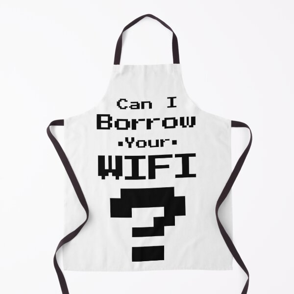 Item preview, Can I Borrow Your WIFI - Funny Online Gamer Quote designed and sold by mikeymadness.