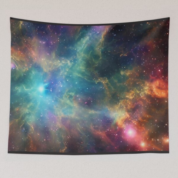 Item preview, Nebula - Rainbow galaxy  designed and sold by Devin Farinsky.