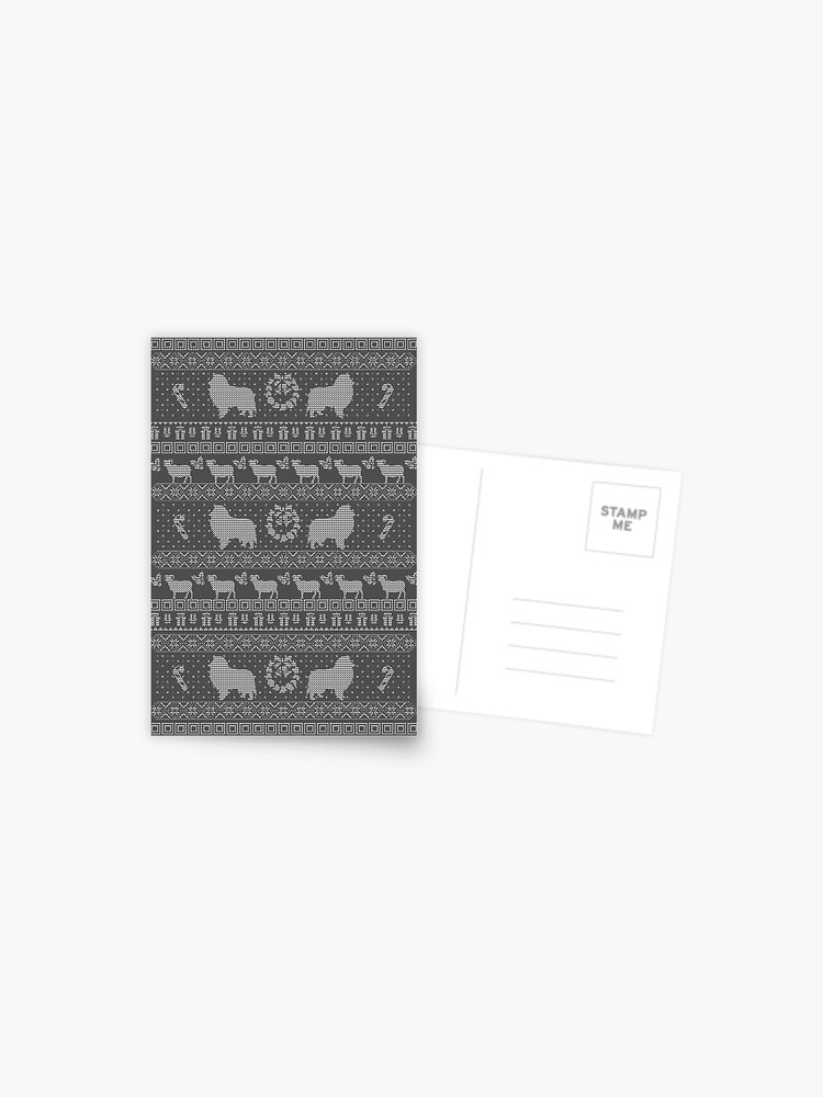 sheltie christmas sweater