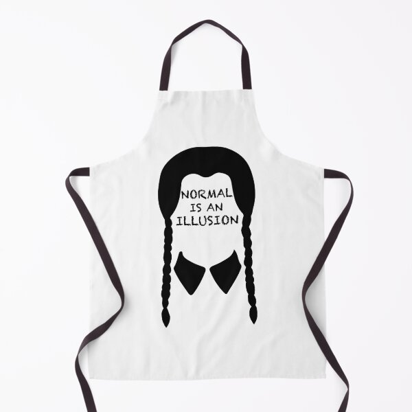 Item preview, Wednesday Addams - Normal is an Illusion designed and sold by RusticPinesCo.