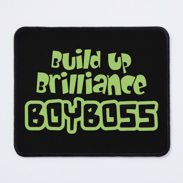 Item preview, Build Up Brilliance Boyboss Cartoon designed and sold by ArashiiGames.