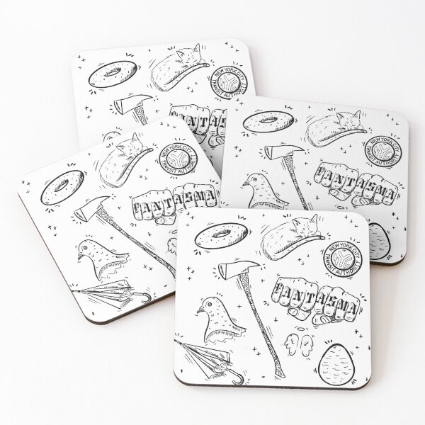Item preview, Unsleeping City Tattoo Flash Sheet designed and sold by Spaghetti-hoes.