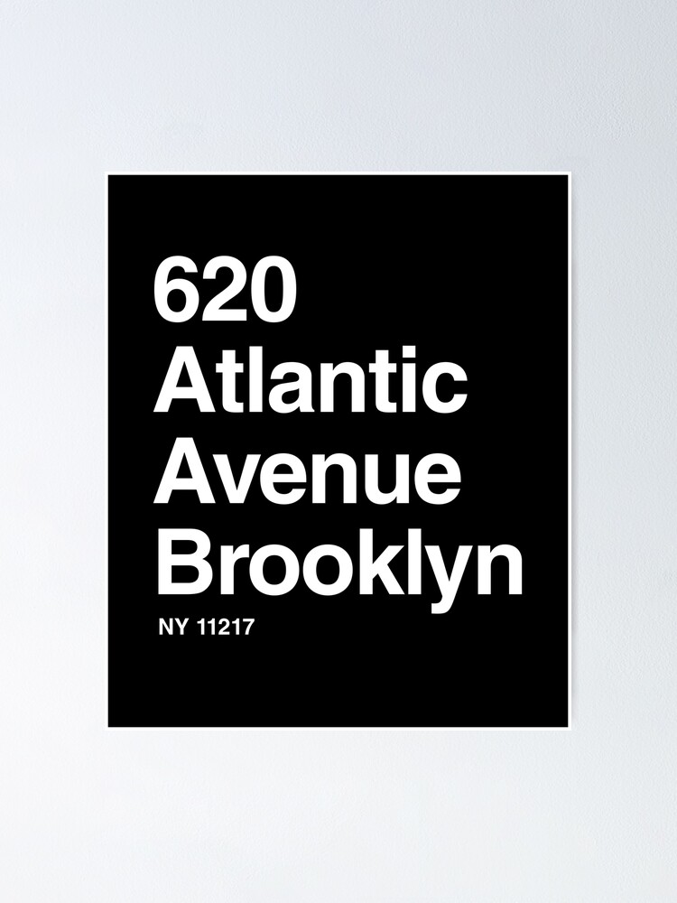 "Brooklyn Nets Basketball Arena" Poster for Sale by venuepin Redbubble