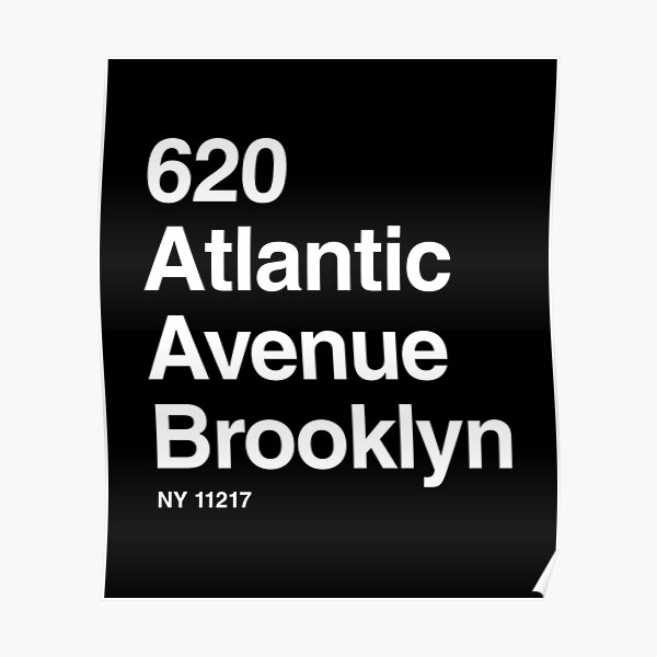 "Brooklyn Nets Basketball Arena" Poster for Sale by venuepin Redbubble