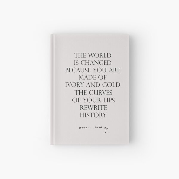 Item preview, Oscar Wilde - Ivory and Gold designed and sold by omniavincitriot.