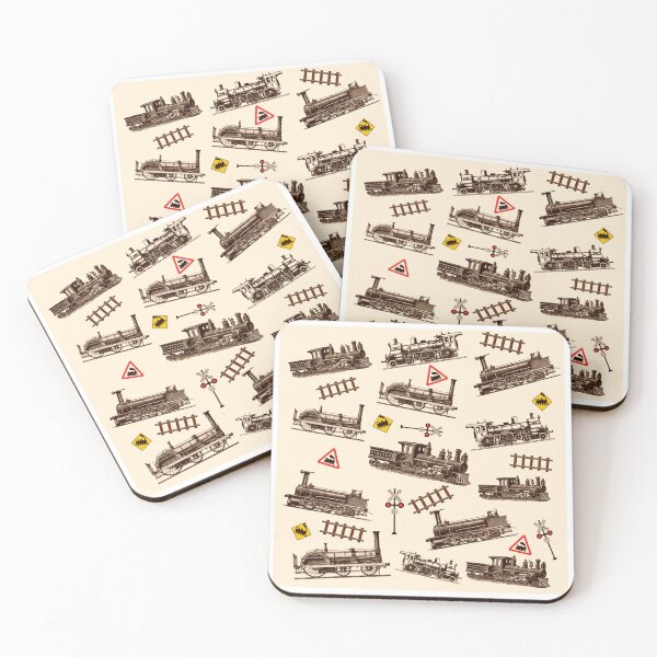 Item preview, Vintage retro steam old train pattern backpack designed and sold by Nishad4.