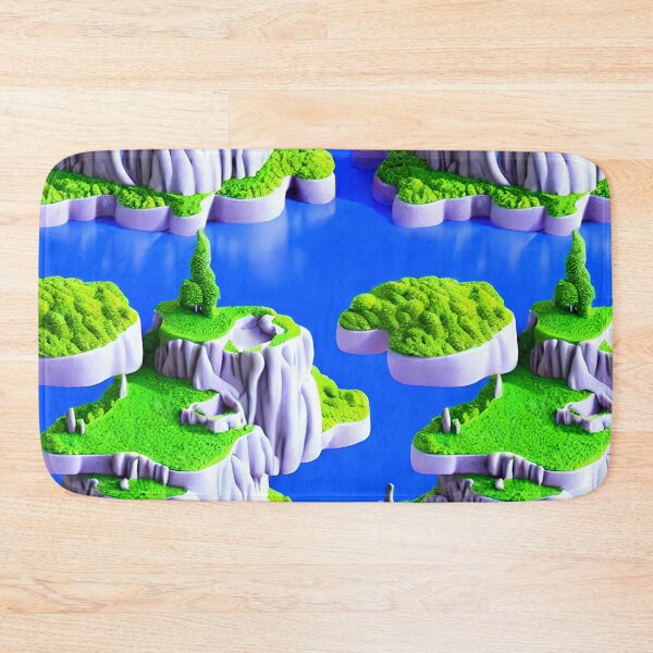 Item preview, Clay Fantasy Landscape - Seamless Pattern designed and sold by Chubuter.