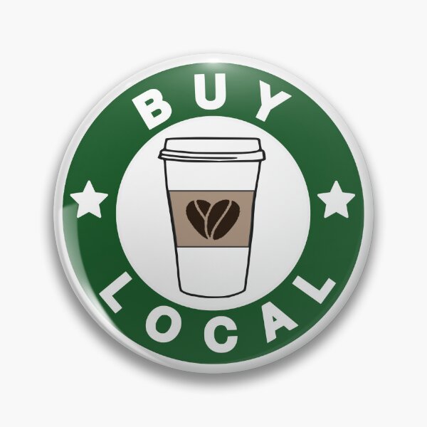 Item preview, Buy Local Coffee  designed and sold by WillcoPress.