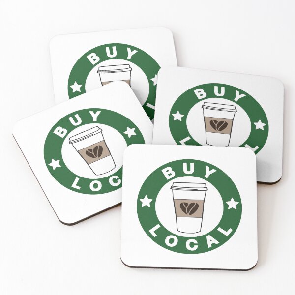 Item preview, Buy Local Coffee  designed and sold by WillcoPress.