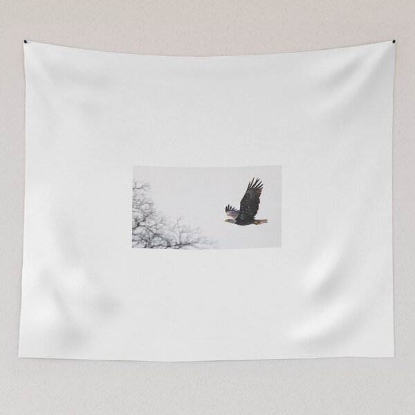 Item preview, Bald Eagle with Nesting Materials designed and sold by Puttaswamy Ravishankar.