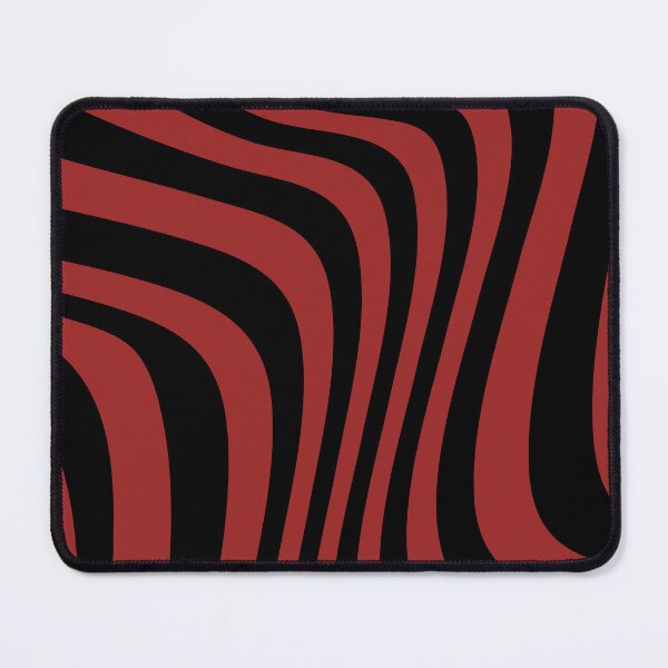 Item preview, Red Wave Print designed and sold by LivChrisDesigns.