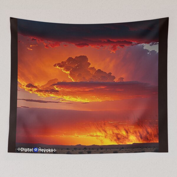 Item preview, Fire In The Sky #3 designed and sold by toolsoftotality.