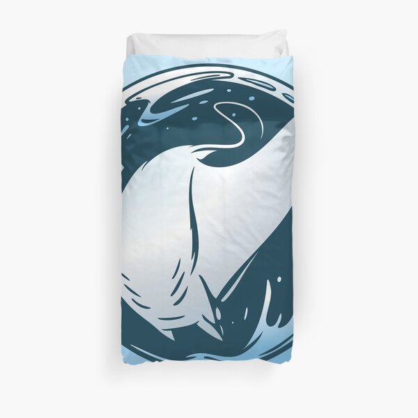 Devil Ray Duvet Cover