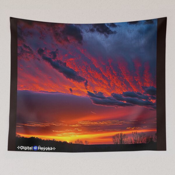Item preview, Fire In The Sky #4 designed and sold by toolsoftotality.