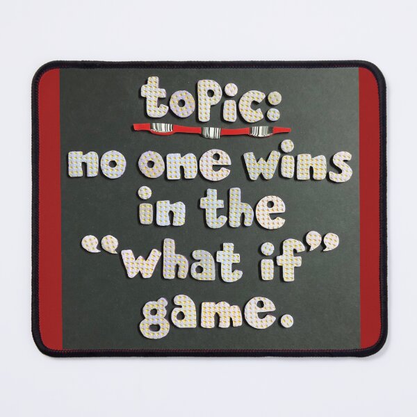 Item preview, Topic: The What If Game designed and sold by prunellaparsnip.