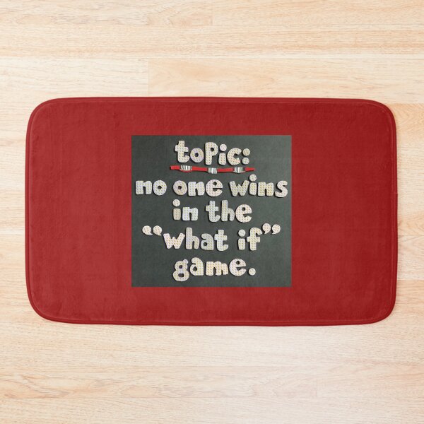 Item preview, Topic:  The What If Game designed and sold by prunellaparsnip.