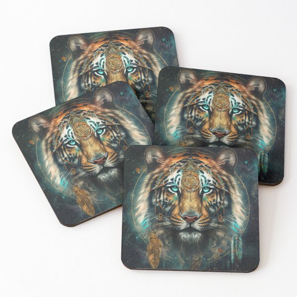 Item preview, Boho Spirit Animal Tiger designed and sold by Cameron Gray.