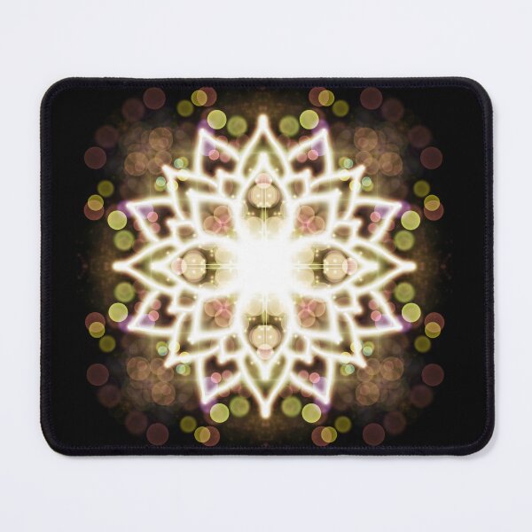 Item preview, Neon Mandala Flower Abstract designed and sold by Chatchot.