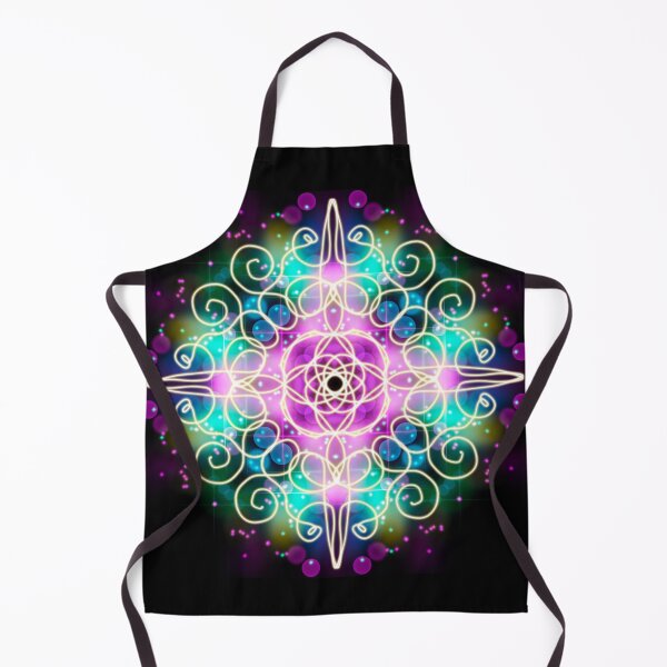 Item preview, Neon Mandala Flower Abstract designed and sold by Chatchot.