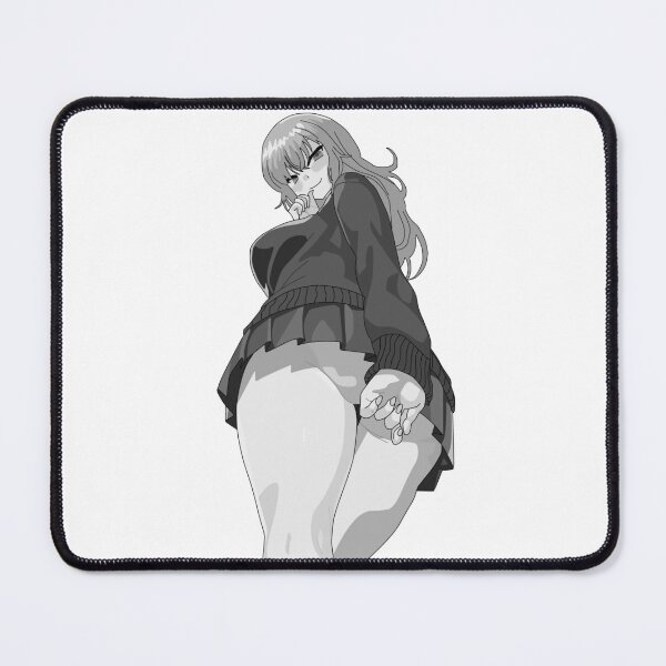 Item preview, Lewd anime girl hentai manga ecchi waifu titties ass gray tone designed and sold by ArthurPoe.
