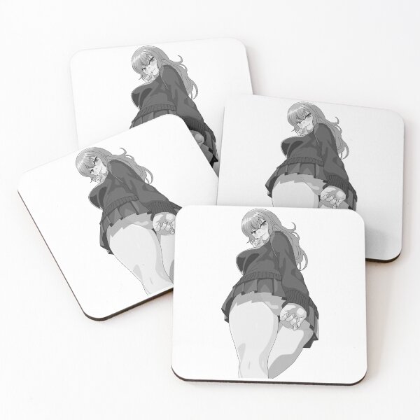 Item preview, Lewd anime girl hentai manga ecchi waifu titties ass gray tone designed and sold by ArthurPoe.