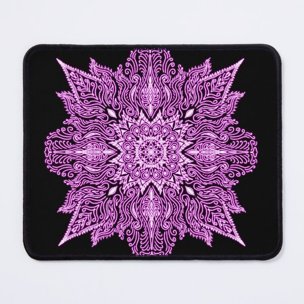 Item preview, Neon Mandala Flower Abstract designed and sold by Chatchot.