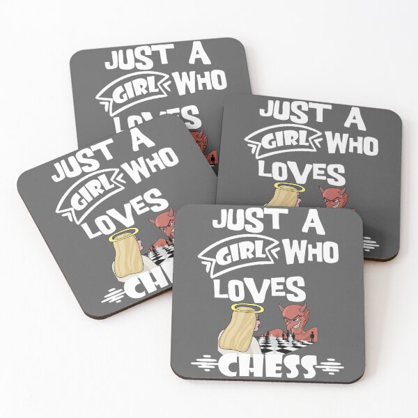 Item preview, Just a girl who loves chess t shirts, just a girl who loves chess phone cases, just a girl who loves chess packpack, just a girl who loves chess mug, just a girl who loves chess leggings designed and sold by Poussyarts.