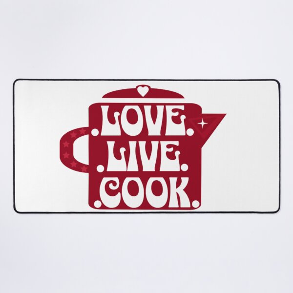 Item preview, live . love. cook designed and sold by Pratyush1111.