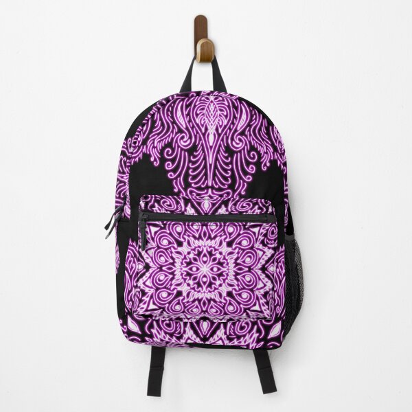 Item preview, Neon Mandala Flower Abstract designed and sold by Chatchot.