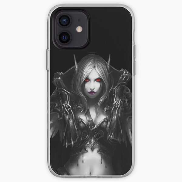 WOW- Sylvanas WIndrunner with out Wallpaper iPhone Soft Case