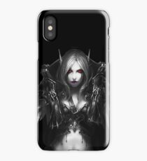 WOW- Sylvanas WIndrunner with out Wallpaper iPhone Case