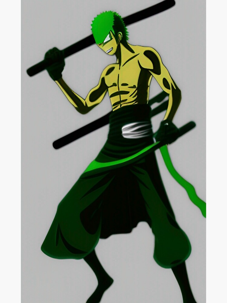 one piece sleeping zoro Sticker for Sale by mayvsantillan