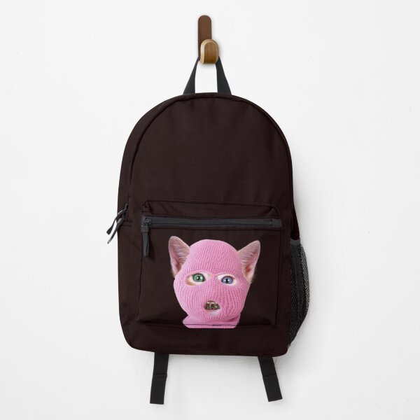 Item preview, Ski mask cat designed and sold by rustycatart.