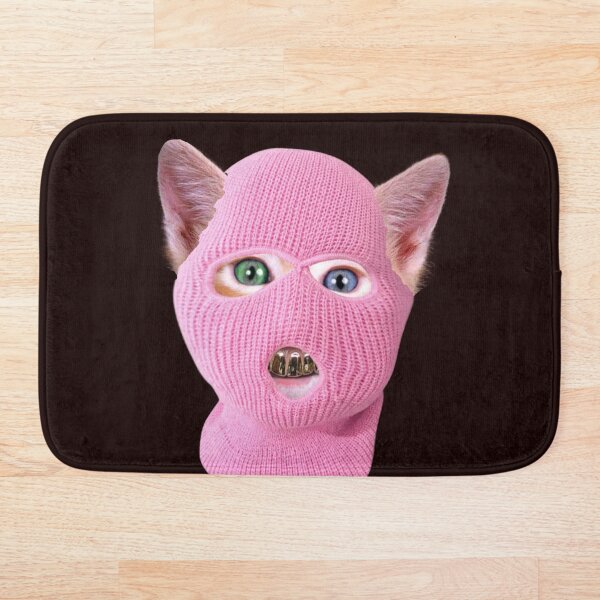 Item preview, Gato con pasamontañas designed and sold by rustycatart.