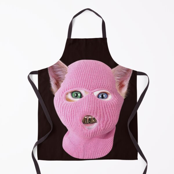 Item preview, Ski mask cat designed and sold by rustycatart.