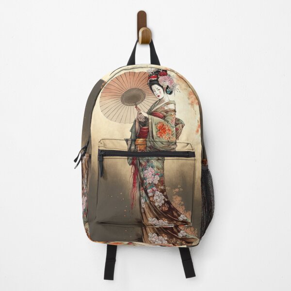 Item preview, Flower Kimono, Geisha no. 5 designed and sold by BellasArtStudio.