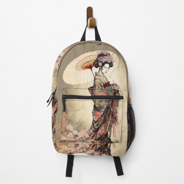 Item preview, Flower Kimono, Geisha no. 6 designed and sold by BellasArtStudio.