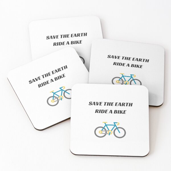 Item preview, SAVE THE EARTH - RIDE A BIKE designed and sold by Inspirationmotivation.