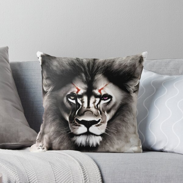 Item preview, Fluffymane Beautiful African Lion Art designed and sold by artsyhands254.