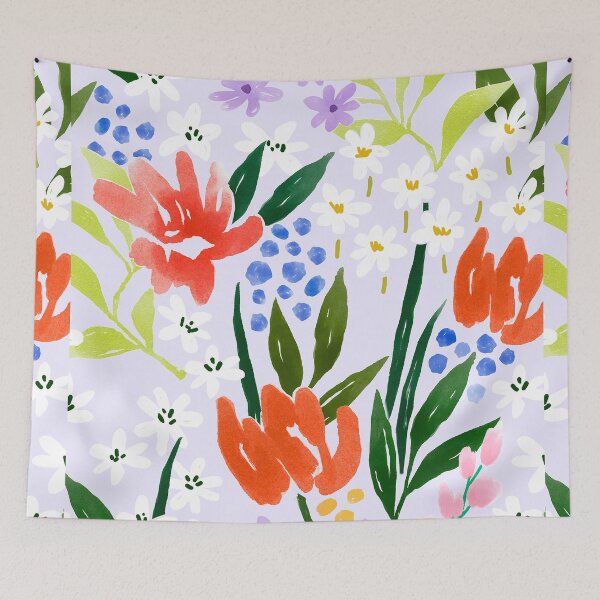 Item preview, Watercolor Fresh Flower Market,farmers market flowers, florist market, flower market florist, exhibition, designed and sold by Tamas Das.