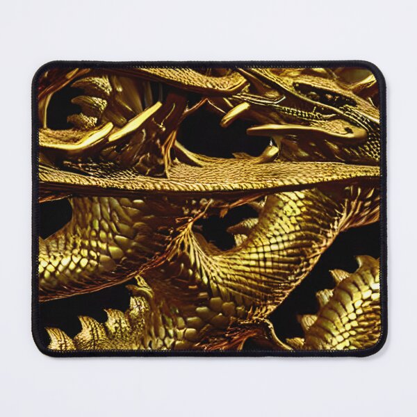 Item preview, Golden Dragon - Seamless Pattern designed and sold by Chubuter.
