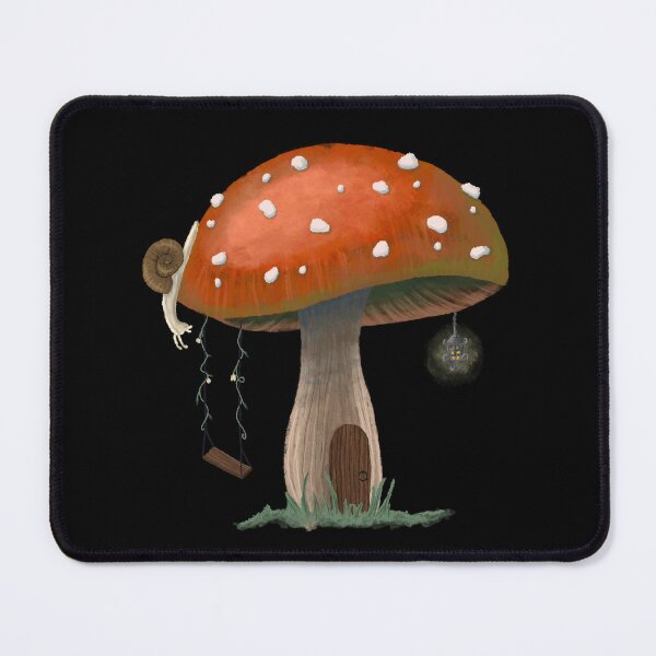 Item preview, Fairy mushroom and snail designed and sold by -Lily-Anne-.