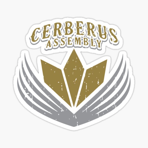 "cerberus assembly" Sticker for Sale by tipaystudio Redbubble