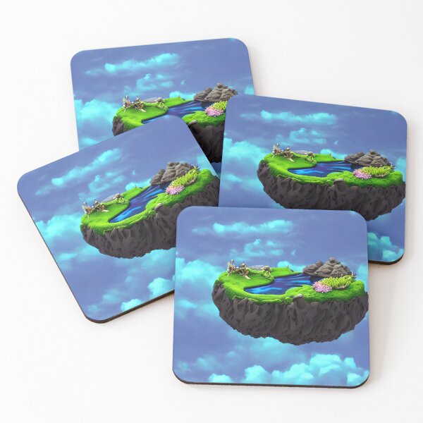Item preview, The Pond On The Floating Island - Seamless Pattern designed and sold by Chubuter.