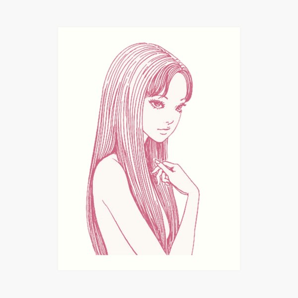 Uzumaki (Pink) Art Print