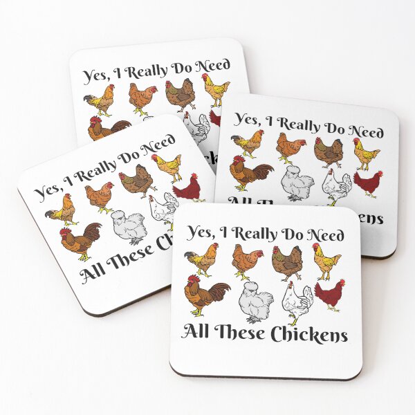 Item preview, Yes I Really Do Need All These Chickens Funny Farming  designed and sold by Nicet-shirt1.