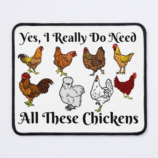 Item preview, Yes I Really Do Need All These Chickens Funny Farming designed and sold by Nicet-shirt1.