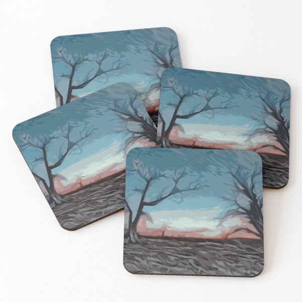 Item preview, Two Tree Sunset - Cut Out designed and sold by Huskyyy Designs.